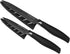 Dura Living 2-Piece Kitchen Knife Set - Nonstick Titanium Plated Stainless Steel Ultra Sharp 5 Inch Utility , 3.5 Inch Paring Multipurpose Cooking Knives With Matching Blade Guards