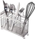 Utensil Holder Sink Caddy Sponge Holder with 3 Divided Compartments, Sturdy 304 Stainless Steel, Rust Proof