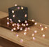 MIYA LIFE Natural Amethyst Raw Stones USB/Battery Powered 10FT 40 LEDs with Remote/Timer for Meditation Wedding Valentine's Day Present Bedroom Christmas Party Birthday Ornament