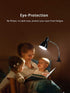 Clip on Light Desk lamp Eye-Caring Table Lamps, 360°Rotation Gooseneck Clip on Lamp Reading Light, Portable Reading Book Light, Clamp Light, Study Desk Lamps for Bedroom and Office Home Lighting-Black