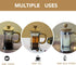 12 oz French Press Coffee/Tea Maker Single Server by Sivaphe Small Espresso Press with Stainless Steel Filter 0.35L High Borosilicate Carafe Durable Bamboo Handle Coffee Maker