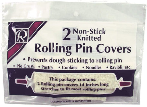 CybrTrayd Non-Stick Rolling Pin Cover, Set of 2, One Size, Beige
