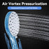 High Pressure Shower Head with Handheld, Zodight 6 Spray Mode Shower Heads with Power Cleaning Nozzle, 78 Inch Stainless Steel Hose, Adjustable Wall Mount Holder, Clean Tub, Tile and Pets