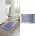 Super Absorbent Floor Mat?Quick Dry Bathmat , Floor Mat Soft Carpet Slip-Resistant Bathing Room Rug Floor Door, Washable Cushion Mat 23" x 16" (Square)