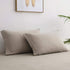 Full Size Sheets ,2400 Thread Count Soft Deep Pocket Microfiber Sheets, 4 Pieces Taupe Bedding Sheets & Pillowcases