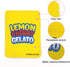 GetaYa 25PCS Mylar Bags, Resealable Zip Lock Smell Proof Bags for Food Storage, Packaging, Stand Up Foil Pouch Edible Bags For Candy, Cookie, Beans, Snack 3.5g (Lemon Cherry Gelato)