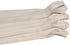 CONSANTO Invisible Zippers for Sewing, Nylon Coil Conceal Zippers for Tailor Sewing Crafts, Pack of 20 (16 inch, Beige)