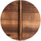 XIAOSI Wooden Kitchen Accessories Handmade Anti-Overflow Cookware Part Fir Wood Pot Lid Pan Lid Iron Pot Cover(30301.6cm)