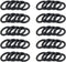 O-Rings 3-3/4" GI Joe Cobra Replacement for G.I. Joe Action Figure Waist Band Professor Foam(50/Pack)