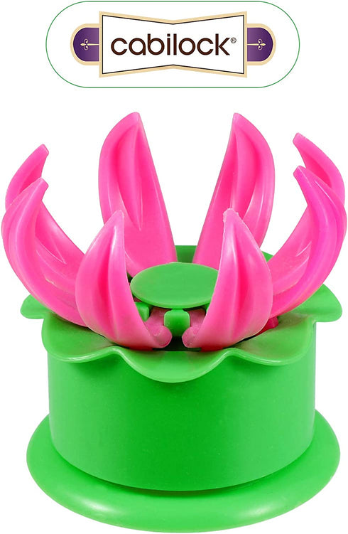 Cabilock Steamed Stuffed Bun Making Mold Pastry Pie Steam Bun Dumpling Maker Mould Cooking Tool Sets (Green)