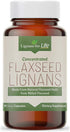 Lignans For Life Flaxseed Lignans for Dogs & People, 15mg - 90 Capsules - Natural Hormone Support