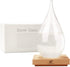 G GGPOWER Storm Glass Weather Forecast Desktop Fashion Creative Weather Station-Teardrop Weather Forecast Bottle-for Home and Office Decoration(XL)