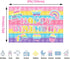 Pop Birthday Party Decorations,Macaron Pastel Pop Push Backdrop 5x3Ft for Girls Boys Kids Adults Rainbow Popper Pop Fidget Toy Birthday Party Supplies Happy Birthday Banner Photography Background