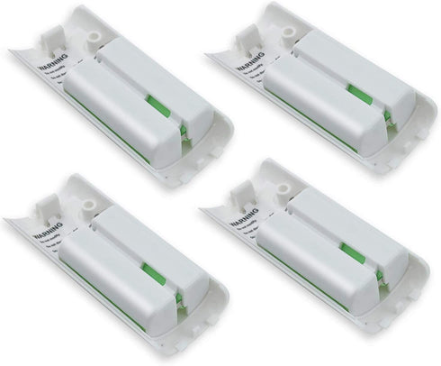 4-Pack Rechargeable Battery Packs for Wii and Wii U Remote Controller,High-Capacity Ni-MH Battery(2800mAh) Replacement for Nintendo Wii Remote Charging Station(Charger not Included)