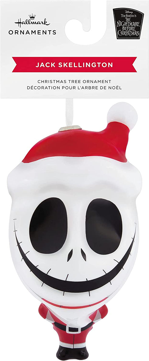Hallmark Disney Tim Burton's The Nightmare Before Christmas Jack as Sandy Claws Decoupage Christmas Ornament