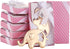12 Pack Elephant Theme Girl Baby Shower Favors Bottle Opener, Pink Girl Baby Shower Souvenirs for Guests Elephant Shaped Bottle Opener for Birthday Wedding Favor (Pink Elephant, 12)
