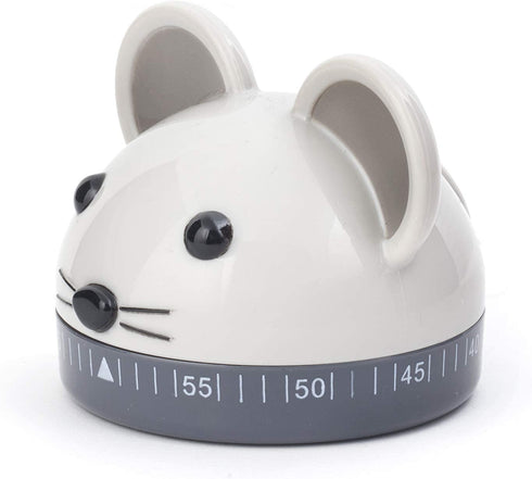 Kikkerland Kitchen Timer, Mouse, Multicolor