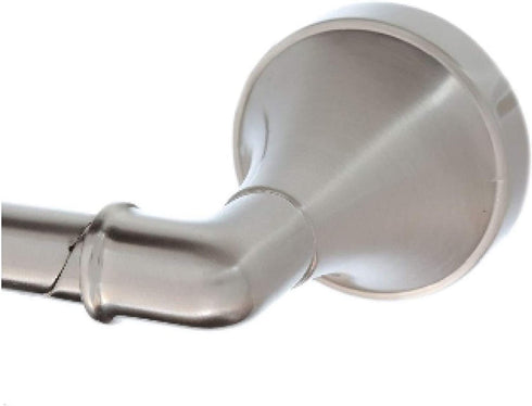 Delta Phoebe Pivoting Double Post Toilet Paper Holder in Satin Nickel