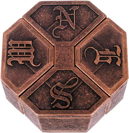BePuzzled News Hanayama Cast Metal Brain Teaser Puzzle (Level 6) Puzzles For Kids & Adults Ages 12 & Up , Green