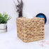 YIWEN Square Tissue Box Holder Decorative Woven Tissue Box Cover Decorative Napkin Holder Automotive Decoration Tissue Cover for Bathroom Vanity Countertops, Bedroom, Desks, Tables, Office, Kitchen