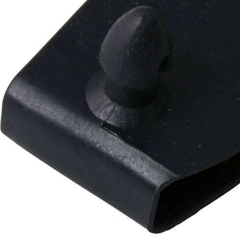 RDEXP 50pcs Black Single End Caps 5cm Length Bed Slat Holders Contains Replacement Part Wooden Slats on Bed