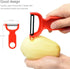 KITCHPOWERR Original Vegetable Fruit Peeler Carbon Steel Blade 3 Pack Red/Green/Yellow€¦