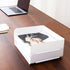Stackable Desktop Document Letter Tray Organizer Accessories Paper Tray, Multi-Layer File Sorter Storage Paper Holder Stylish (2 Pack)