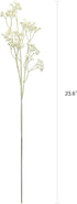 Duovlo 10pcs Babies Breath Flowers 23.6" Artificial Gypsophila Bouquets Real Touch Flowers for Wedding Home DIY Decor