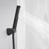 BESy 2 In 1 Function Handheld Shower Head Set High Pressure 7 Inch Shower Head High Flow Hand Shower Wand with 59 Inch Hose, Bracket, Matte Black Finish