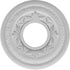 Ekena Millwork CMP22BA Baltimore PVC Thermoformed Ceiilng Medallions, 22"OD x 3 1/2"ID x 1"P (Fits Canopies up to 7 3/4"), Unfinished