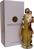 St Joseph Statue - 8inch Joseph Statue for Selling House for Display - Saint Joseph Statue with Gift Box for Baptism, First Communion, Confirmation - Statue Saint Joseph Holding Baby Jesus 8StJoseph