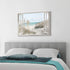 Hardy Gallery Coastal Beach Picture Wall Art: Beach Theme Window Canvas Art Prints Seascape Artwork for Bedroom (36? x 24œ x 1 Panel)