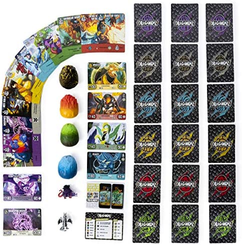 Dragamonz, Ultimate Dragon 6 Pack, Collectible Figure & Trading Card Game, for Kids Aged 5 & Up