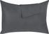 Utopia Bedding Waterproof Pillow Protector Zippered Pillow Encasement Jersey - 20 x 28 Inches - (Pack of 2, Queen, Grey)