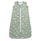 Baby Organic Cotton 0.5tog Wearable Blanket - Lightweight Sleeping Bag with 2-Way Zipper, Boys Girls Swaddle Transition Sleep Sack(Feather Green, 12-18 Months)