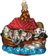 Old World Christmas Spiritual Gifts Glass Blown Ornaments for Christmas Tree Noah's Ark