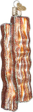 Old World Christmas Ornaments: Bacon Strips Glass Blown Ornaments for Christmas Tree