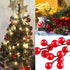 30 Pcs Rich Red Artificial Berry Stems Christmas Red Berry Picks,Winter Fake Berries Bunch Faux Cranberries for Holiday and Home Decor