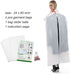 Allhom garment bags for dresses - set of 4 pcs 60 inch hanging clothing storage bags and cedar balls, for long dress, long gowns, and dance costumes