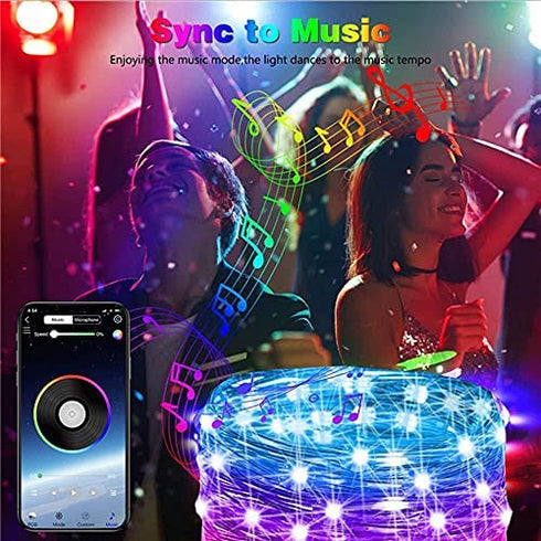 52Ft Trampoline Lights, SUVEUS Waterproof LED Lights for 16Ft 15Ft 14Ft 12Ft 10Ft Trampoline, 16 Colors Change with Remote and App Control, Sync up to Music, Super Bright for Kids to Play at Night
