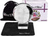 MerryNine K9 Crystal Ball, Photograph Crystal Ball with Stand and Pouch, K9 Crystal Sunshine Catchers Ball with Microfiber Pouch, Decorative and Photography Accessory (80mm/3.15" Set, K9 Clear)