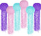 Jelly Fish Paper Lanterns, Pink Purple Blue Hanging Lantern for Mermaid Unicorn Theme Under The Sea Ocean Birthday Party Decorations Set of 6