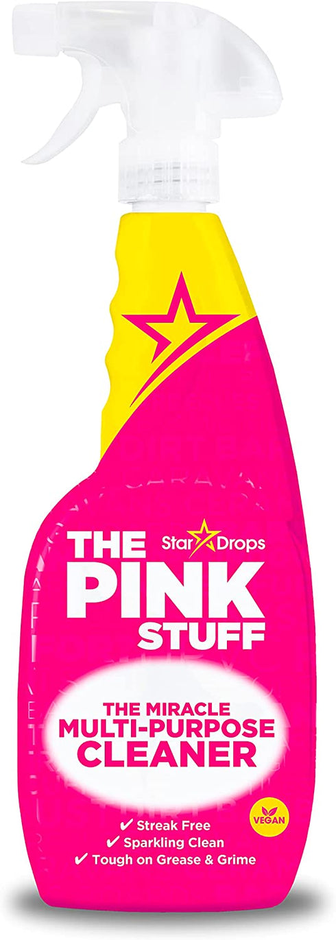 Stardrops - The Pink Stuff - The Miracle Cleaning Paste and Multi-Purpose Spray 2-pack Bundle ( 1 Cleaning Paste, 1 Multi-Purpose Spray)