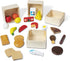 Melissa & Doug Food Groups - 21 Wooden Pieces and 4 Crates