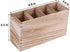 Heightened Wooden Silverware Caddy, 4 Adjustable Smart Compartments Utensil Holder, Great Flatware Caddy- Ideal for Kitchen, Dining, Home Party, Buffet, and More