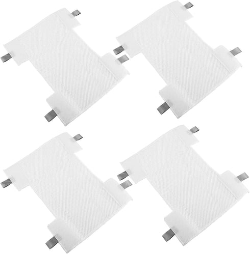 4 Pack Pads for Shark Replacement Washable Microfiber HV300 Series Pad for Shark Dust-Away, Rocket, Rotator, Navigator Lift-Away Pro Vacuum, Ultra Light Stick Vacuum Cleaner - Replace Part # P200W