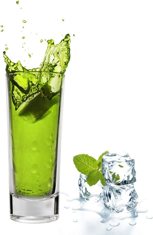 18 Pack Shot Glasses, RUCKAE 2 Ounce Shot Glasses with Heavy Base, Clear Shot Glasses Set of 18 (Cylinder Shaped)