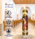 Our Lady of Guadalupe Bust Candle Cirio de la Virgen de Guadalupe Rezo Oración