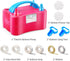 Balloon Pump Electric, Keaibuding Balloon Air Pump Dual Nozzle Balloon Inflator Blower with Balloon Arch Strip Kit for Party Supplies Baby Shower Decorations