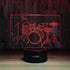 LLUUKK Visual 3D Night light Lamp Drum toys Desk Lamp Table decoration household accessories Kids gift boys festival for music lovers